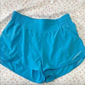 Women's Blue Athletic Shorts